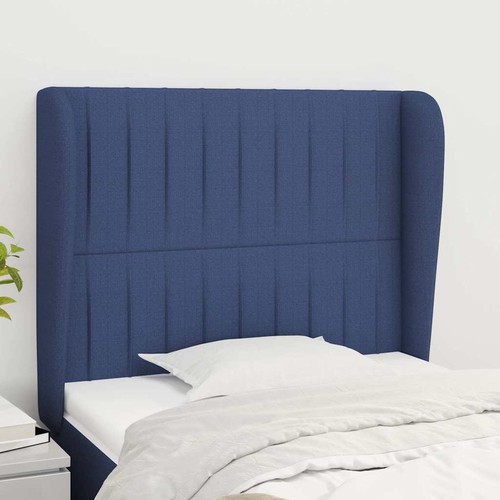 Vidaxl kopfteil mit ohren blau - vidaxl,