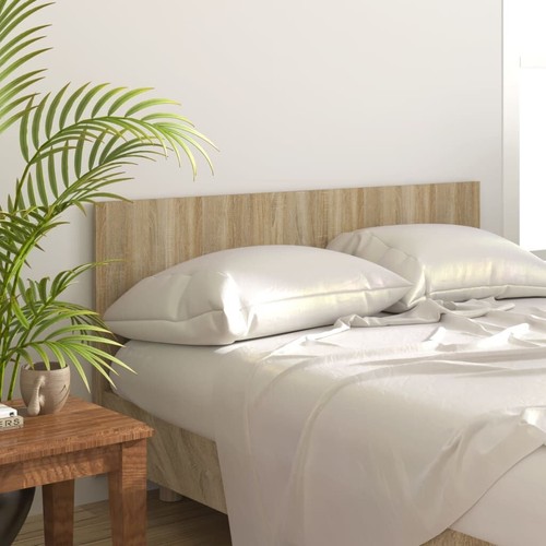 Kopfteil 160x15x80cm sonoma - kopfteil,