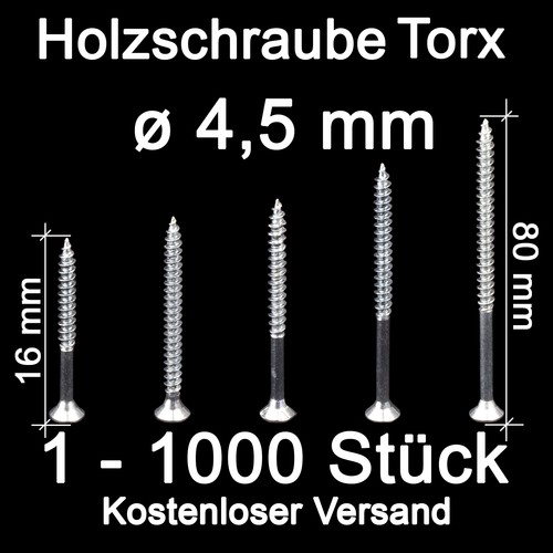 Holzschrauben torx mm - torx,