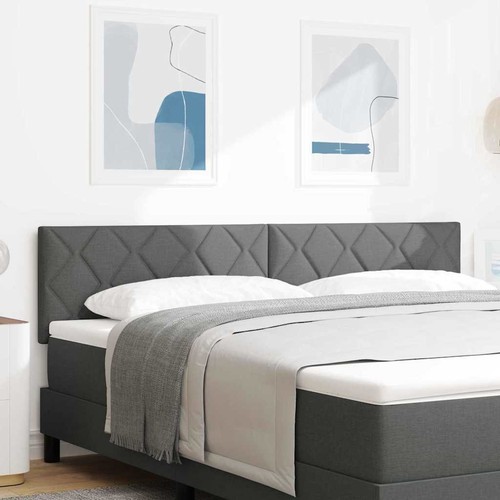 Vidaxl led kopfteil grau 180 - vidaxl,