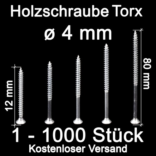 Holzschrauben torx 4mm - holzschrauben,
