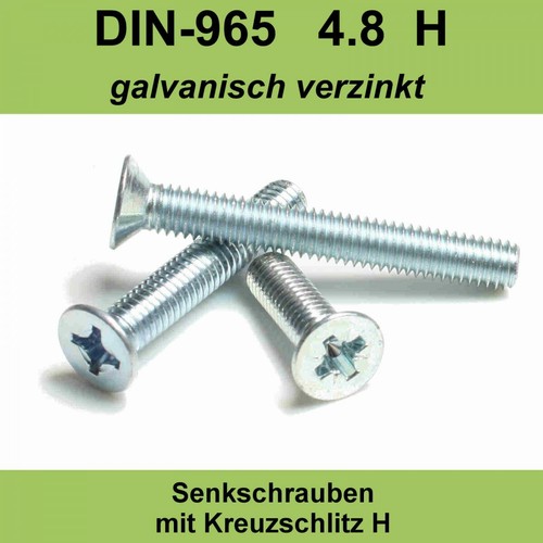 Din 965 senkschrauben - m5,