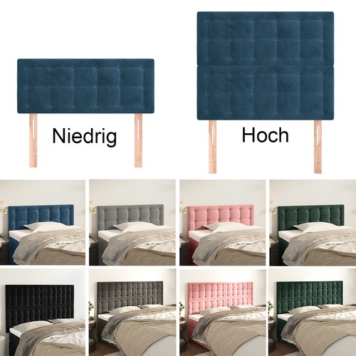 Samt bett kopfteil - samt,